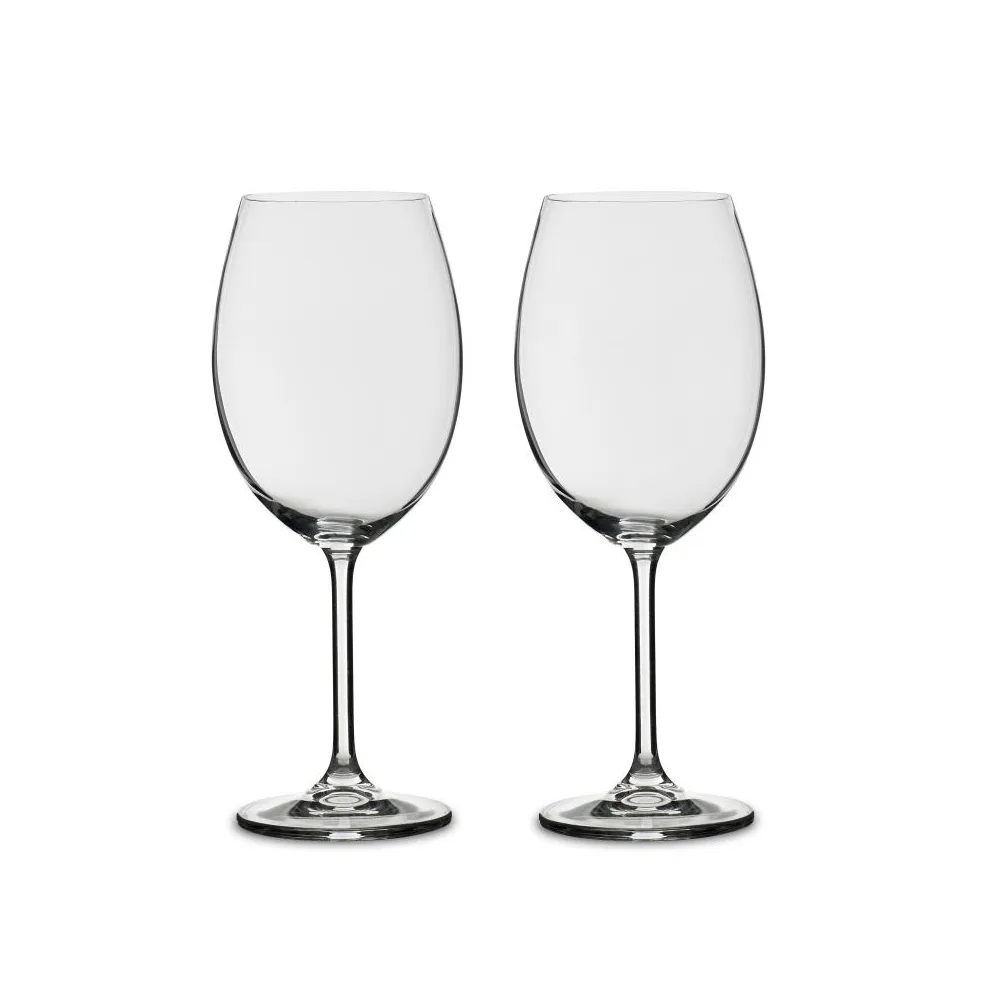 Bitz red wine glass 58 cl 2 st, Clear glass Bitz