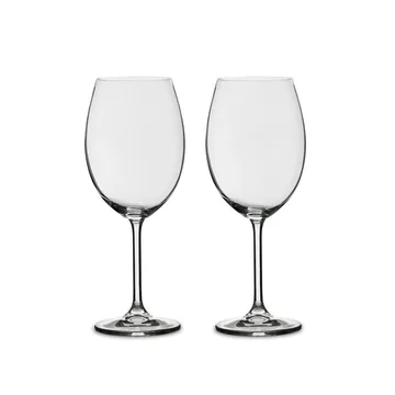 Bitz red wine glass 58 cl 2 st - Clear glass - Bitz