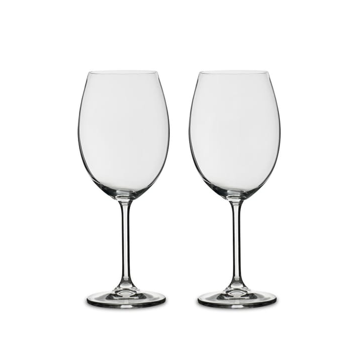 Bitz red wine glass 58 cl 2 st - Clear glass - Bitz