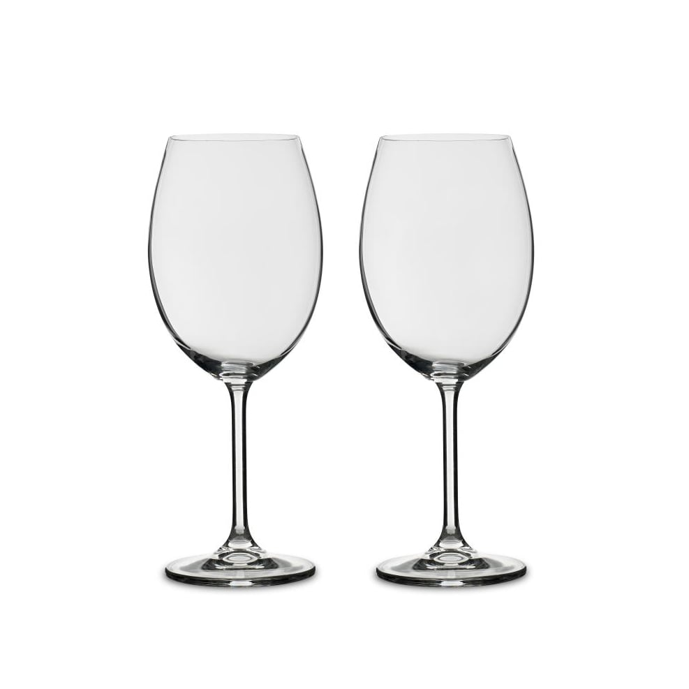 Bitz red wine glass 58 cl 2 st Clear glass | Scandinavian Design | Wine glasses | Transparent