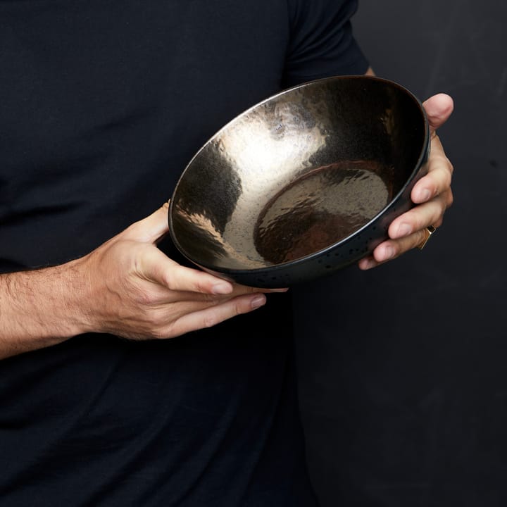 Bitz salad bowl 24 cm - Black-bronze - Bitz