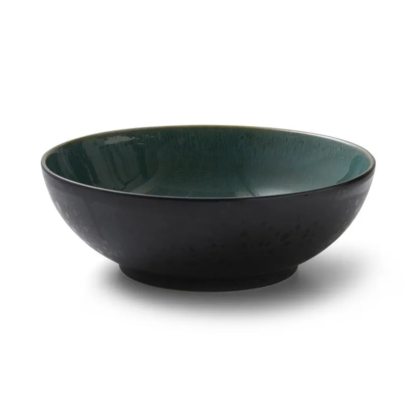 Bitz salad bowl Ø30 cm, Black-green Bitz