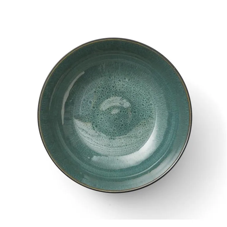 Bitz salad bowl Ø30 cm, Black-green Bitz
