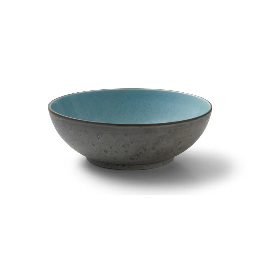 Bitz salad bowl Ø30 cm, Grey-light blue Bitz