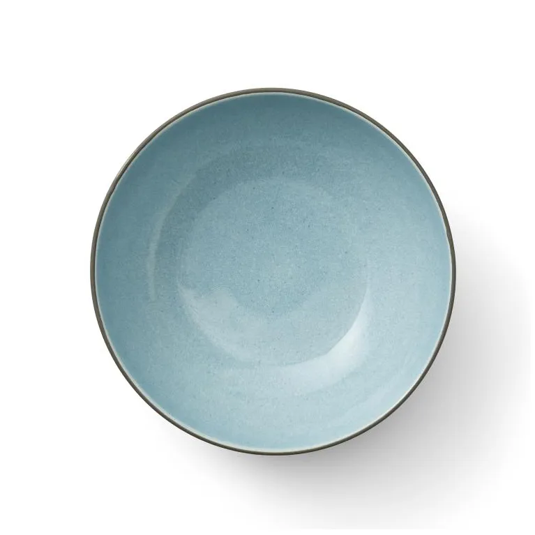 Bitz salad bowl Ø30 cm, Grey-light blue Bitz