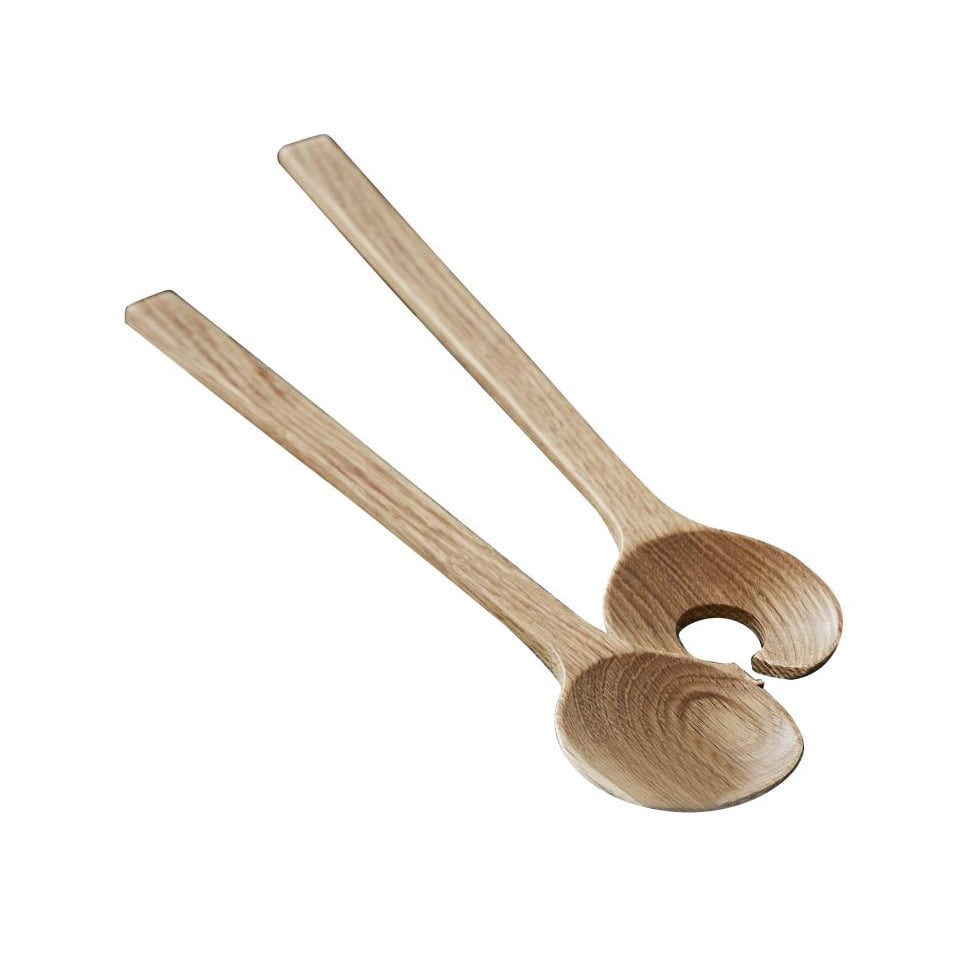 Bitz salad cutlery oak Oak | Scandinavian Design | Salad servers | Brown