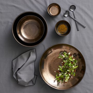 Bitz saucer Ø 40 cm black - Black-bronze - Bitz