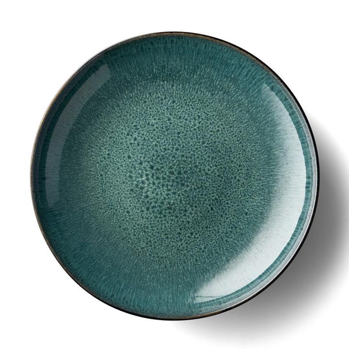 Bitz serving dish Ø40 cm black - Black-green - Bitz