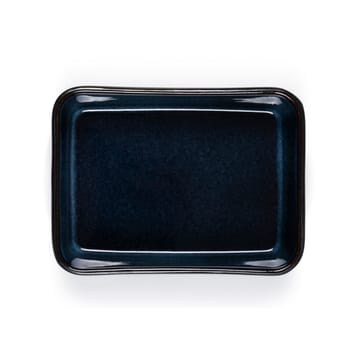 Bitz serving plate black 19x14 cm - Dark blue - Bitz