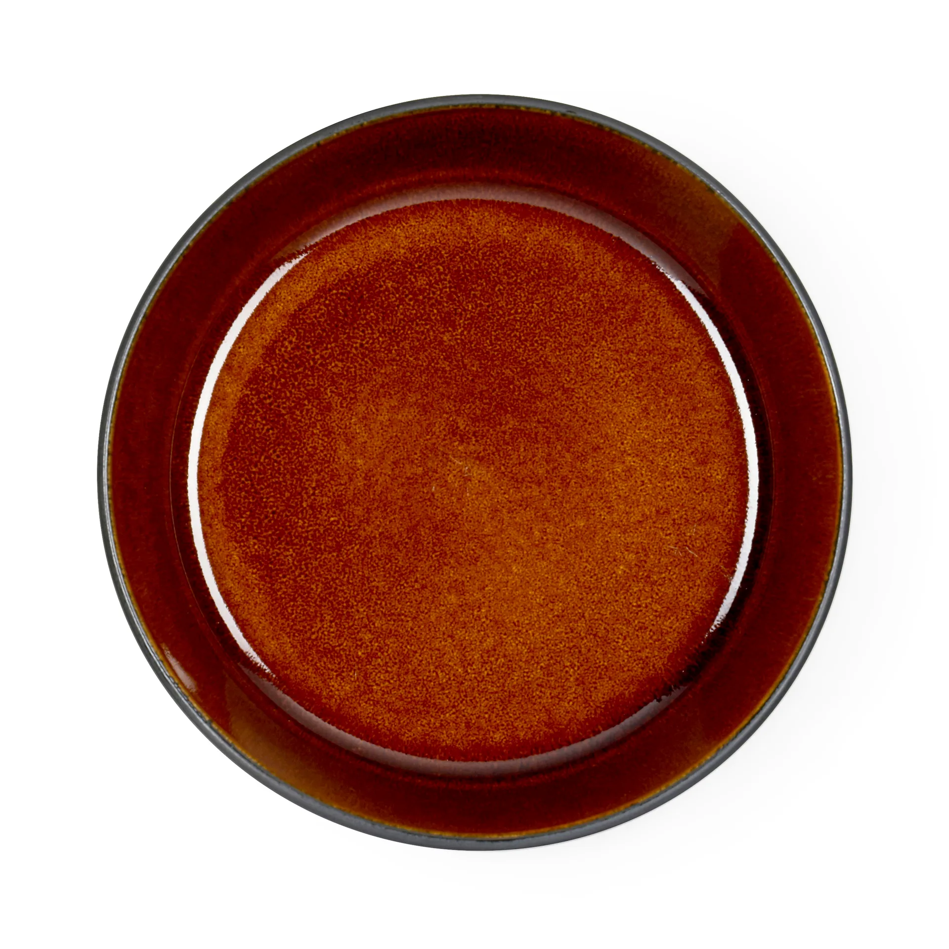 Bitz soup bowl Ø 18 cm, Black-amber Bitz