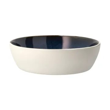 Bitz soup bowl Ø 18 cm - White–dark blue - Bitz