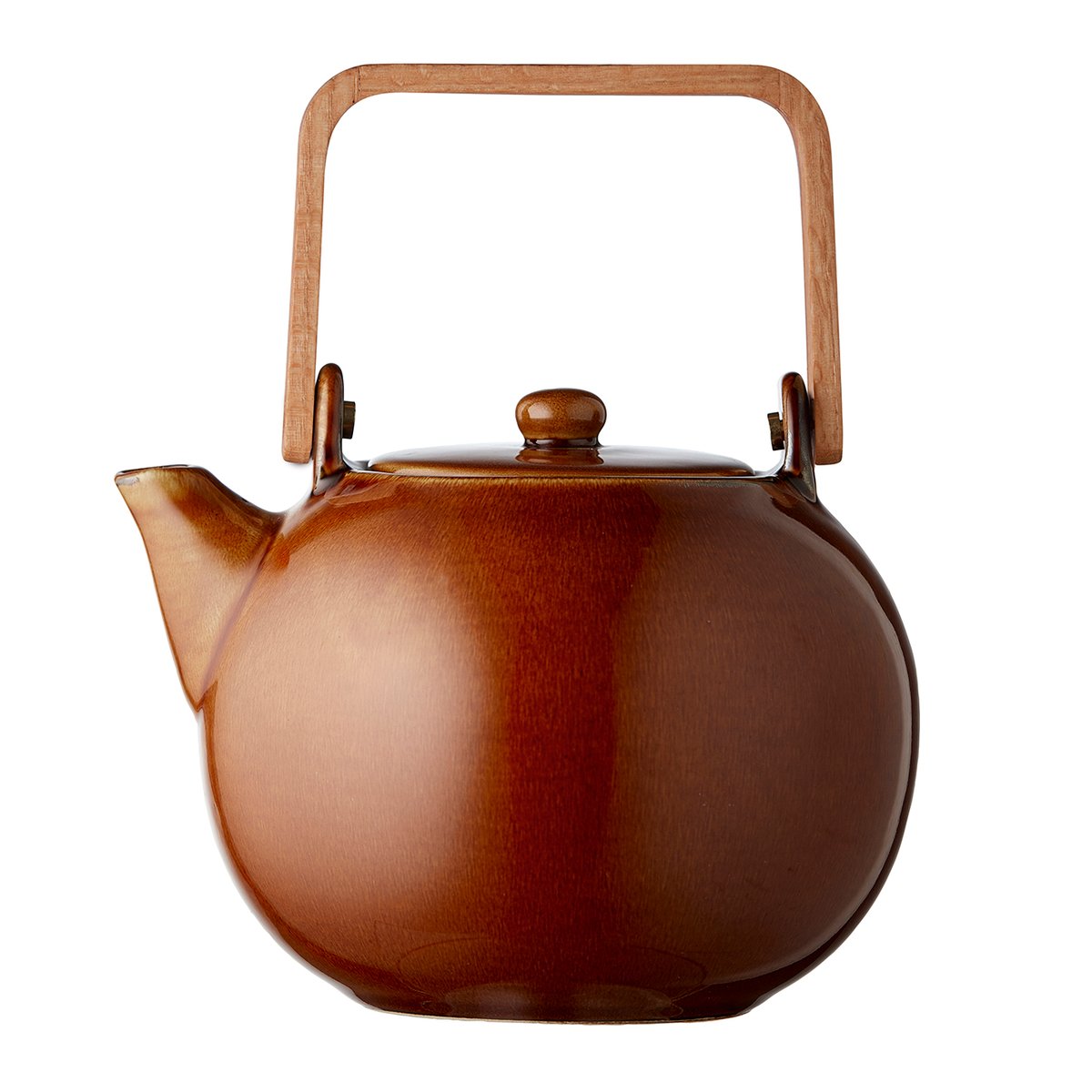 Bitz teapot 1.2 l amber | Scandinavian Design | Teapots | Orange