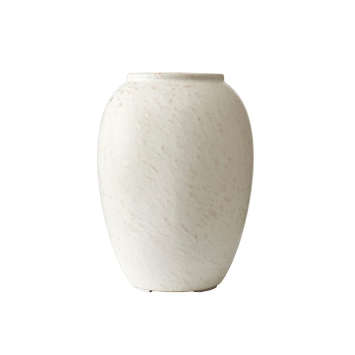 Bitz vase 20 cm - matte cream white - Bitz