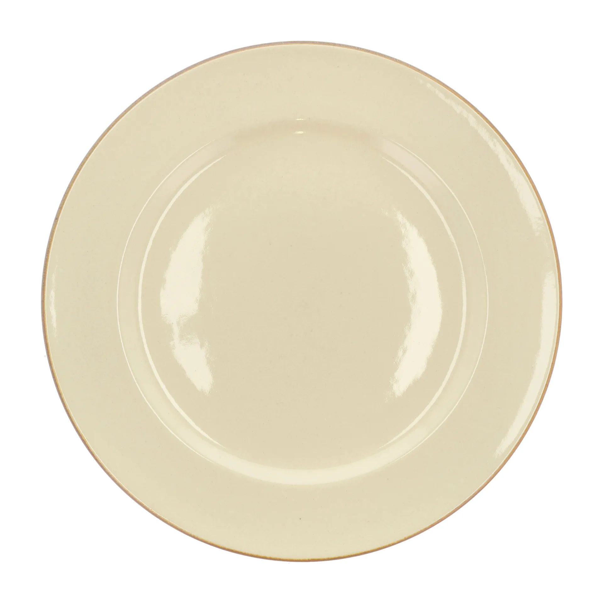 Bitz Wood dessert plate Ø22 cm, Wood-sand Bitz