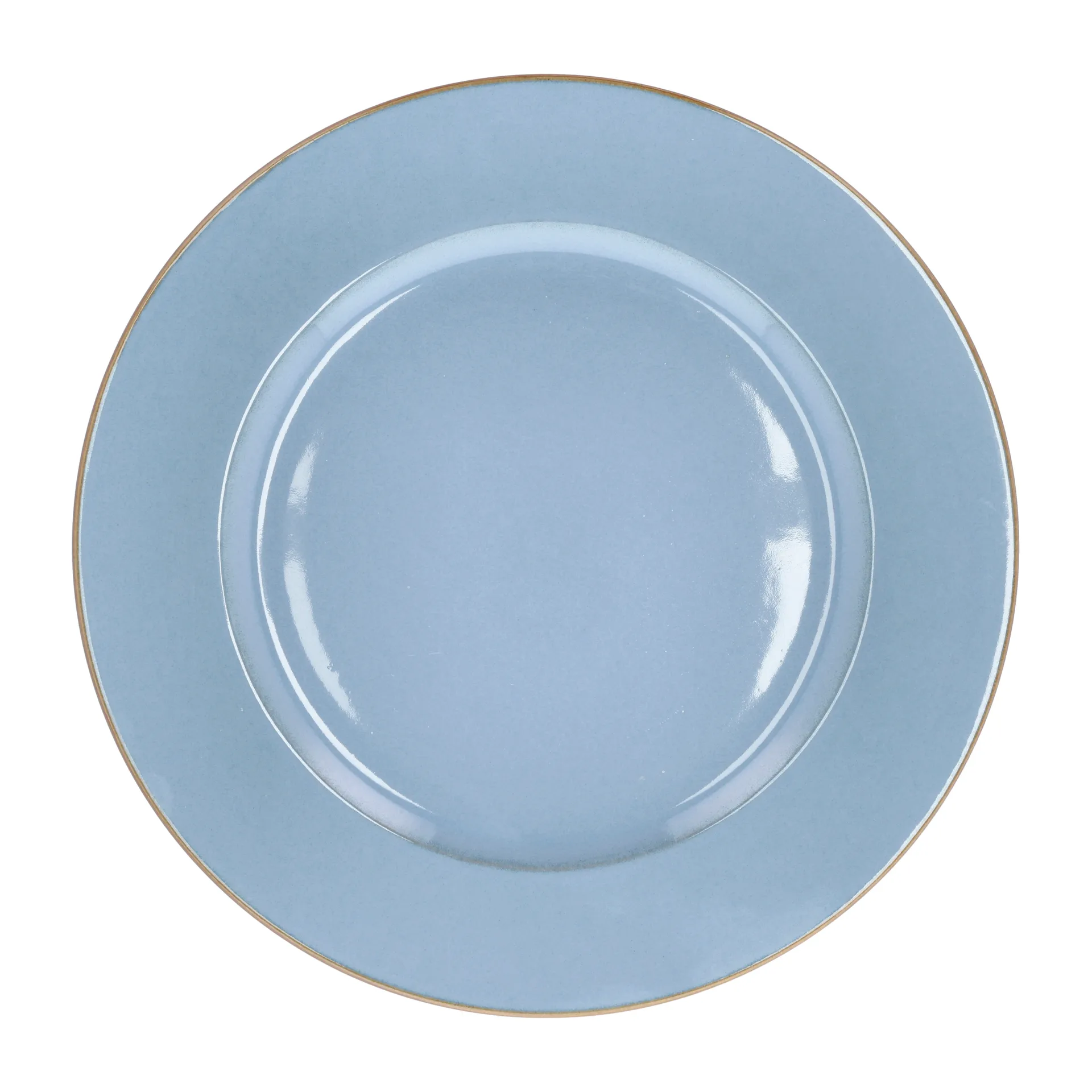 Bitz Wood plate Ø27 cm, Wood-ocean Bitz