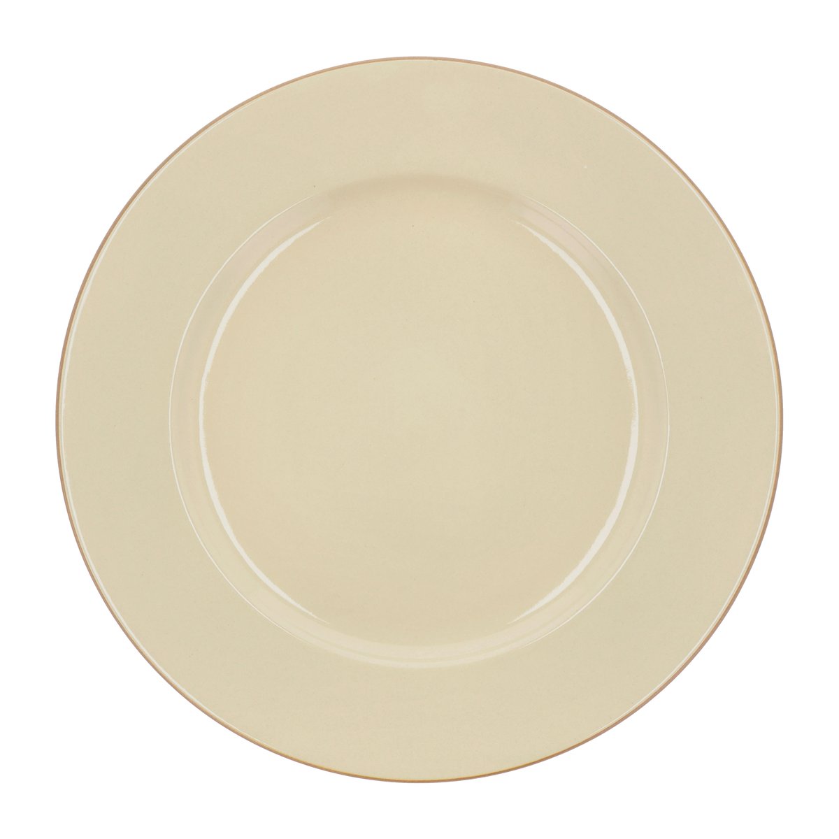Bitz Wood plate o27 cm Wood-sand | Scandinavian Design | Dinner plates | Brown