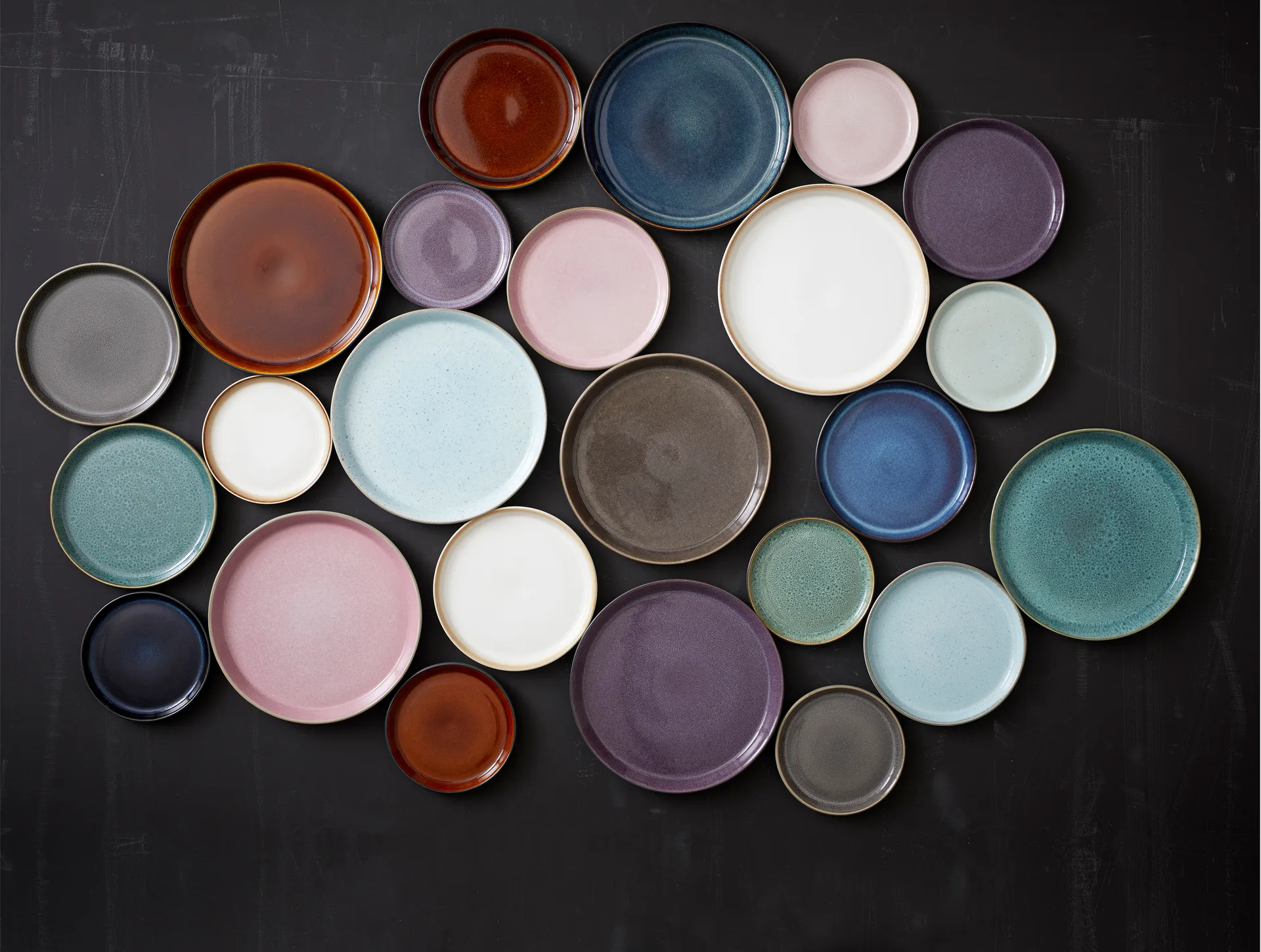 Gastro plate Ø17 cm, Black-dark blue Bitz