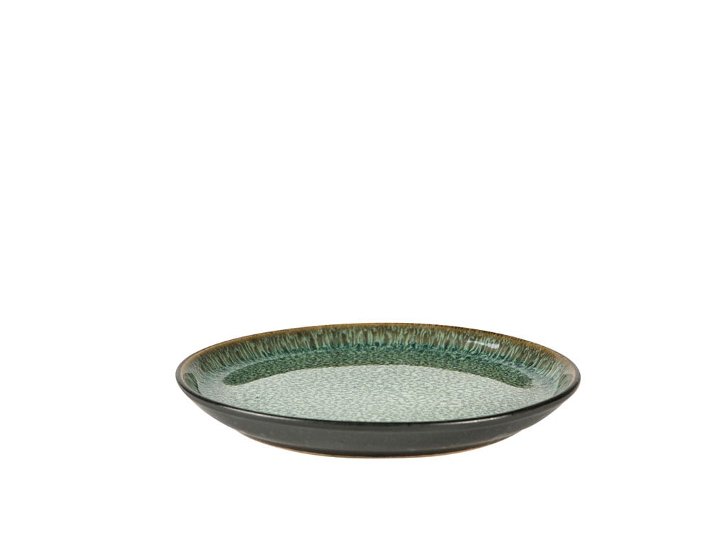 Bitz Gastro plate o17 cm Black-green | Scandinavian Design | Dinner plates | Green