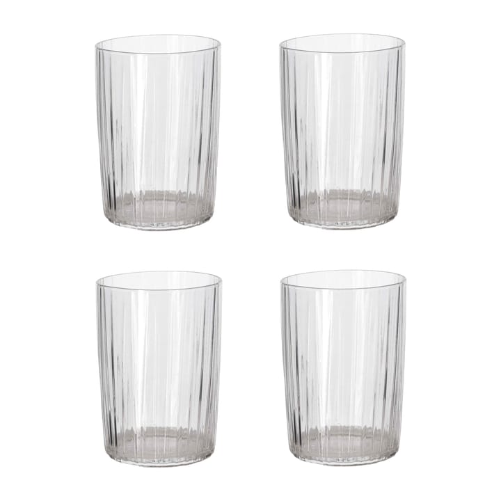 Kusintha drinking glass 28 cl 4-pack - Clear - Bitz