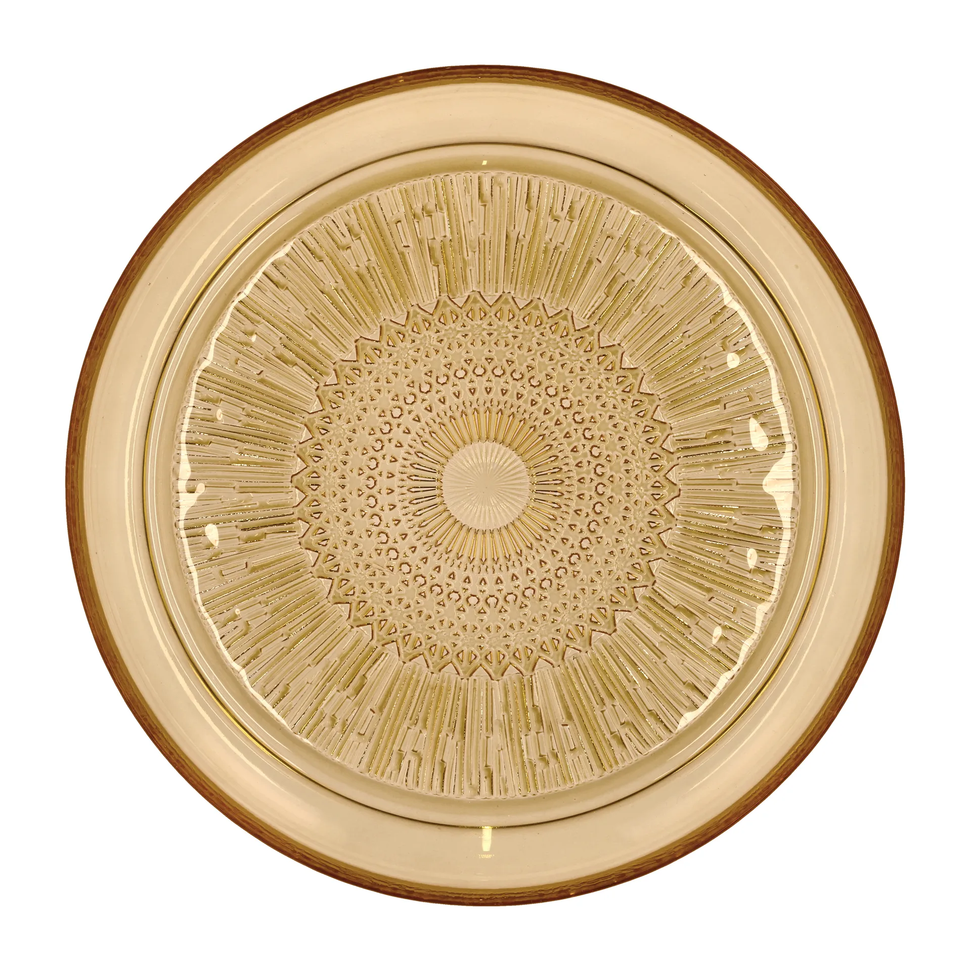 Kusintha plate Ø25 cm, Amber Bitz