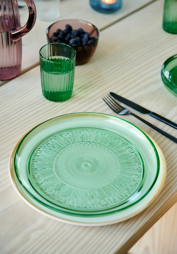 Kusintha plate Ø25 cm - Green - Bitz