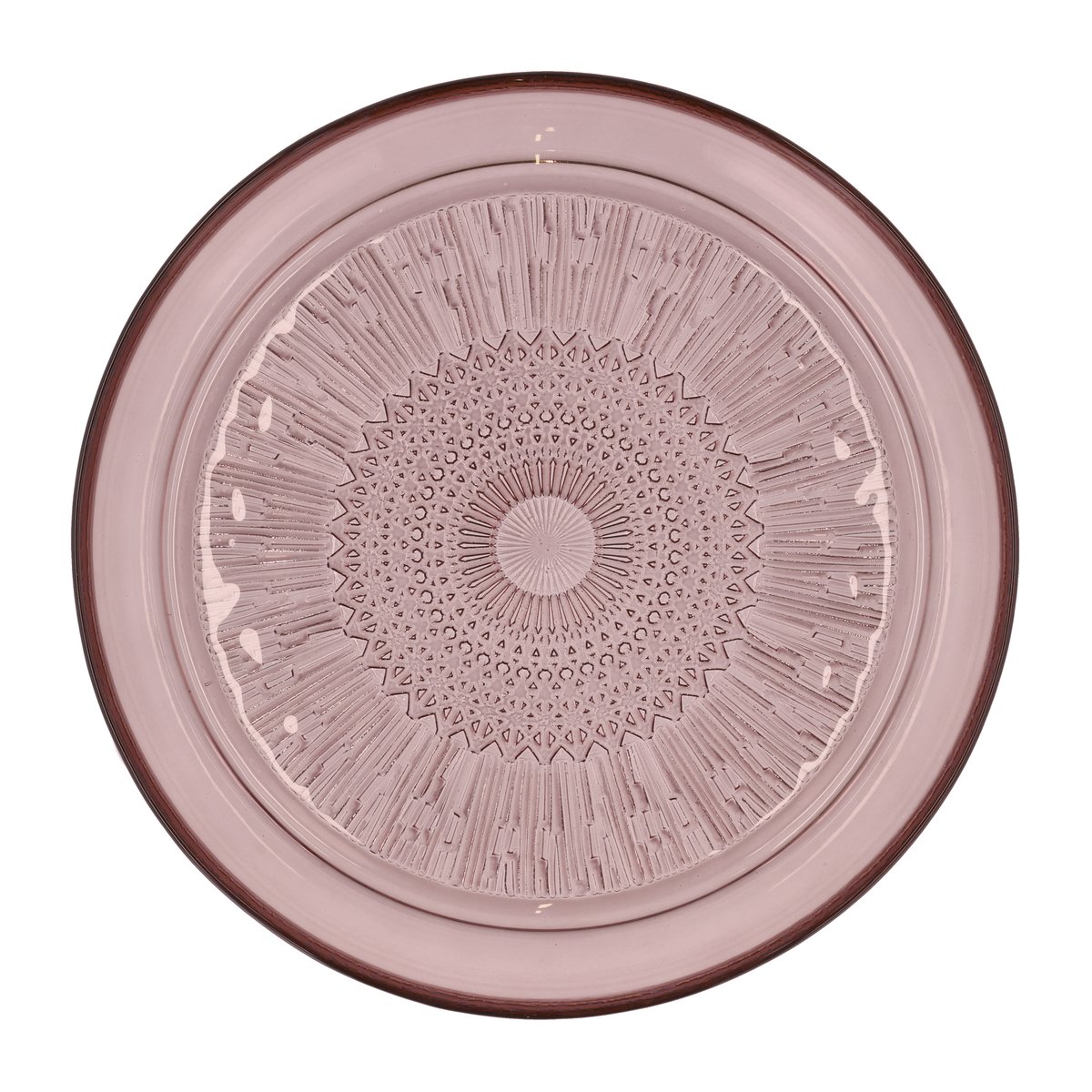Bitz Kusintha plate o25 cm Pink | Scandinavian Design | Dinner plates | Pink