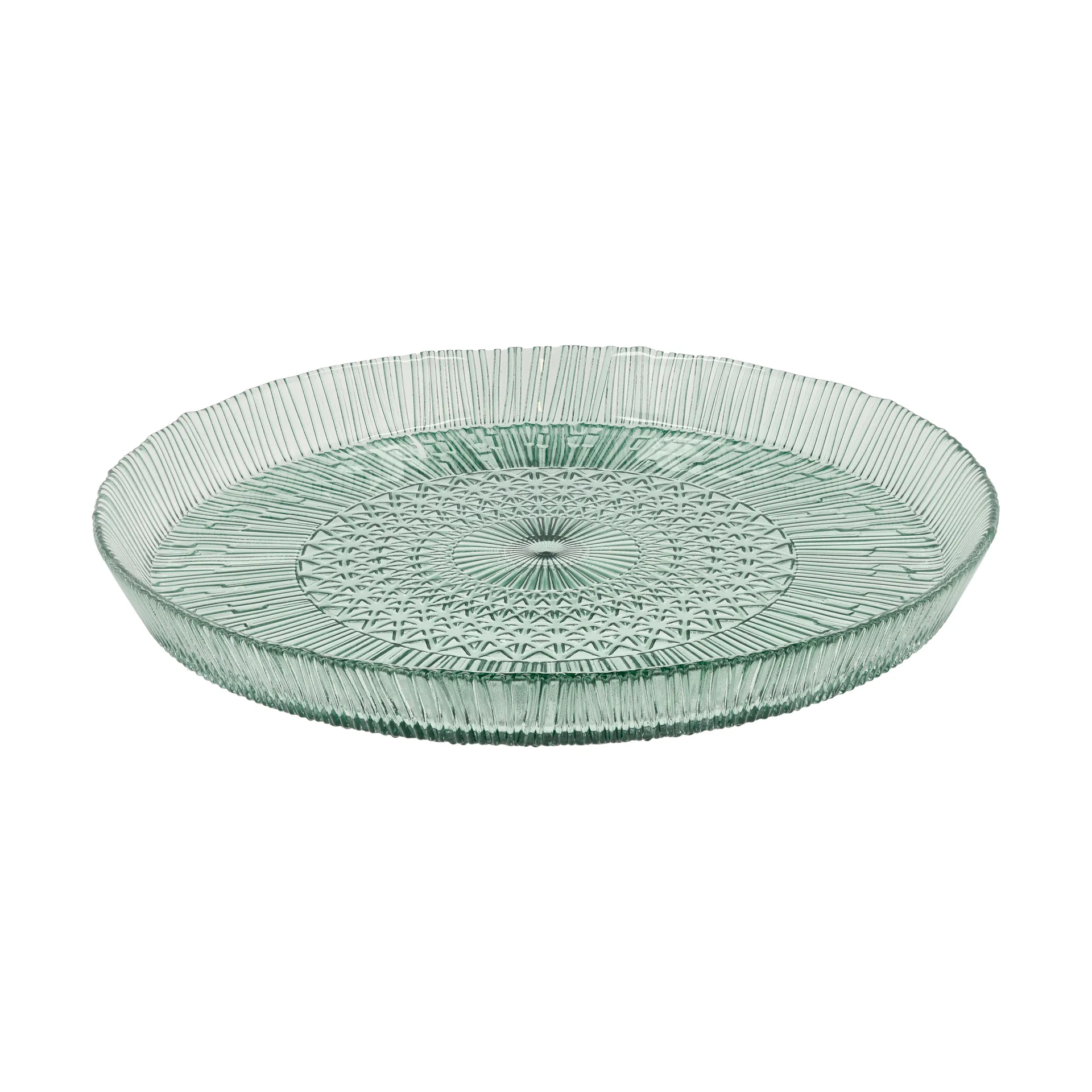 Kusintha serving dish round Ø30 cm, Green Bitz