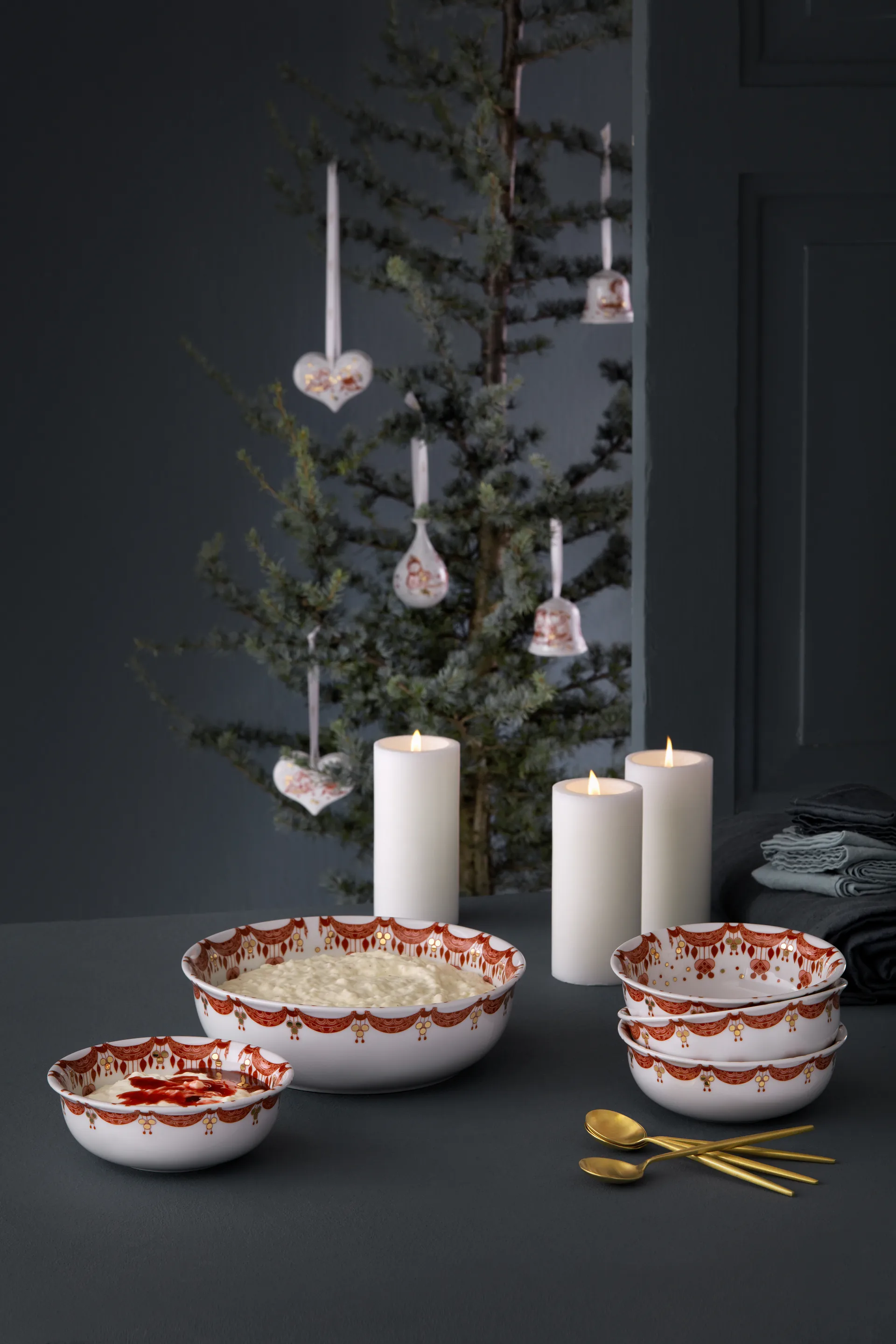 Bjørn Wiinblad Christmas bowl, Ø 16 cm Bjørn Wiinblad