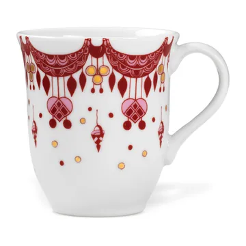 Bjørn Wiinblad Christmas mug 35 cl - red - Bjørn Wiinblad