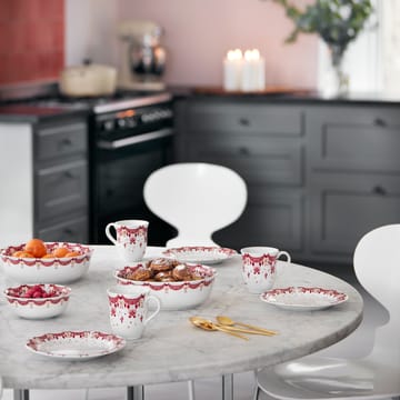 Bjørn Wiinblad Christmas plate Ø 20 cm - red - Bjørn Wiinblad