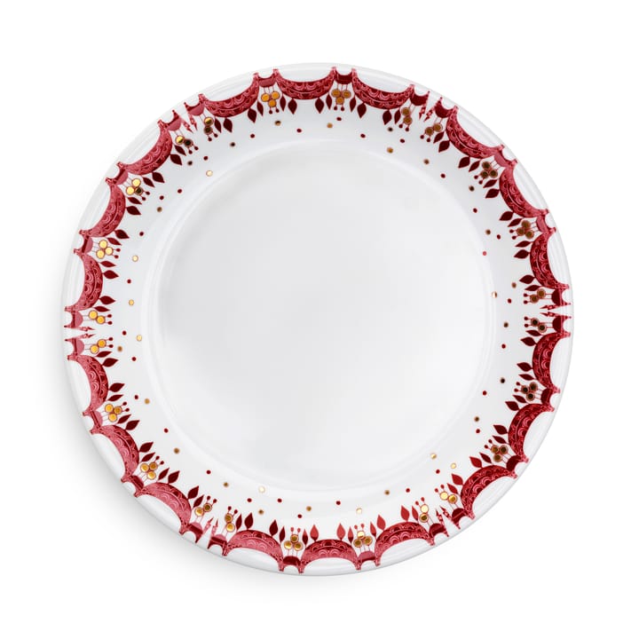 Bjørn Wiinblad Christmas plate Ø 28 cm, red Bjørn Wiinblad