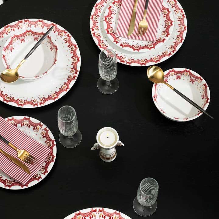 Bjørn Wiinblad Christmas plate Ø 28 cm, red Bjørn Wiinblad