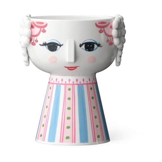Bjørn Wiinblad Eva candlestick 9,5 cm Pink