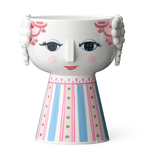 Bjørn Wiinblad Eva candlestick 9,5 cm Pink