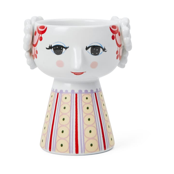 Eva candlestick 9,5 cm - Purple - Bjørn Wiinblad