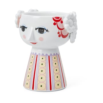 Eva candlestick 9,5 cm - Purple - Bjørn Wiinblad