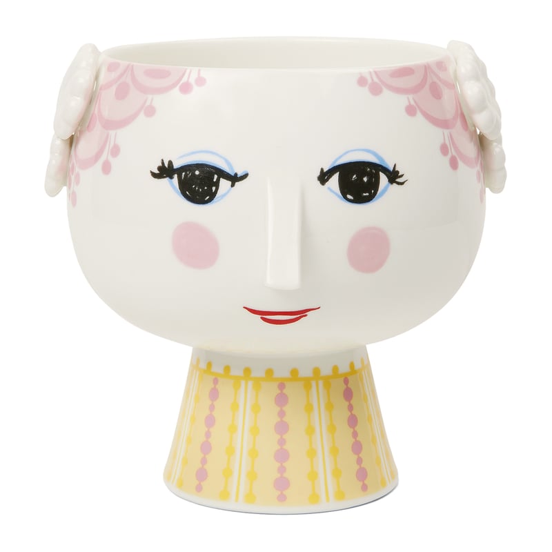 Bjørn Wiinblad Eva flower pot on foot Ø 15.5 cm Pink