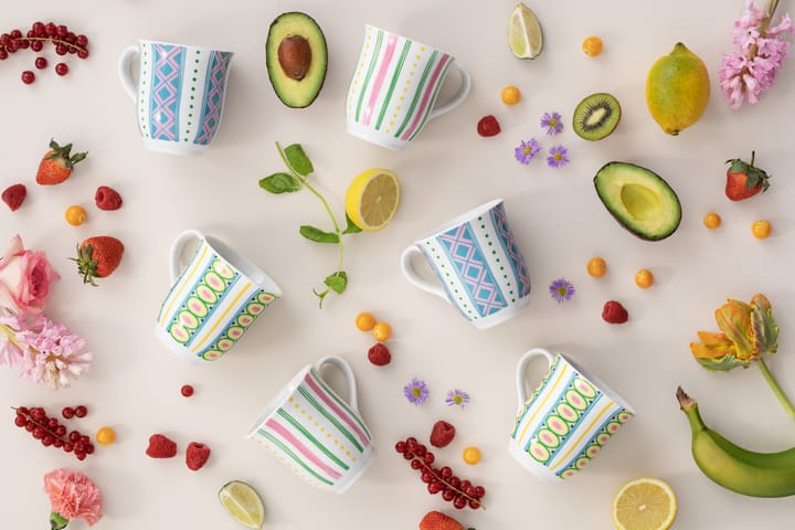 Eva mug 35 cl - Light blue - Bjørn Wiinblad