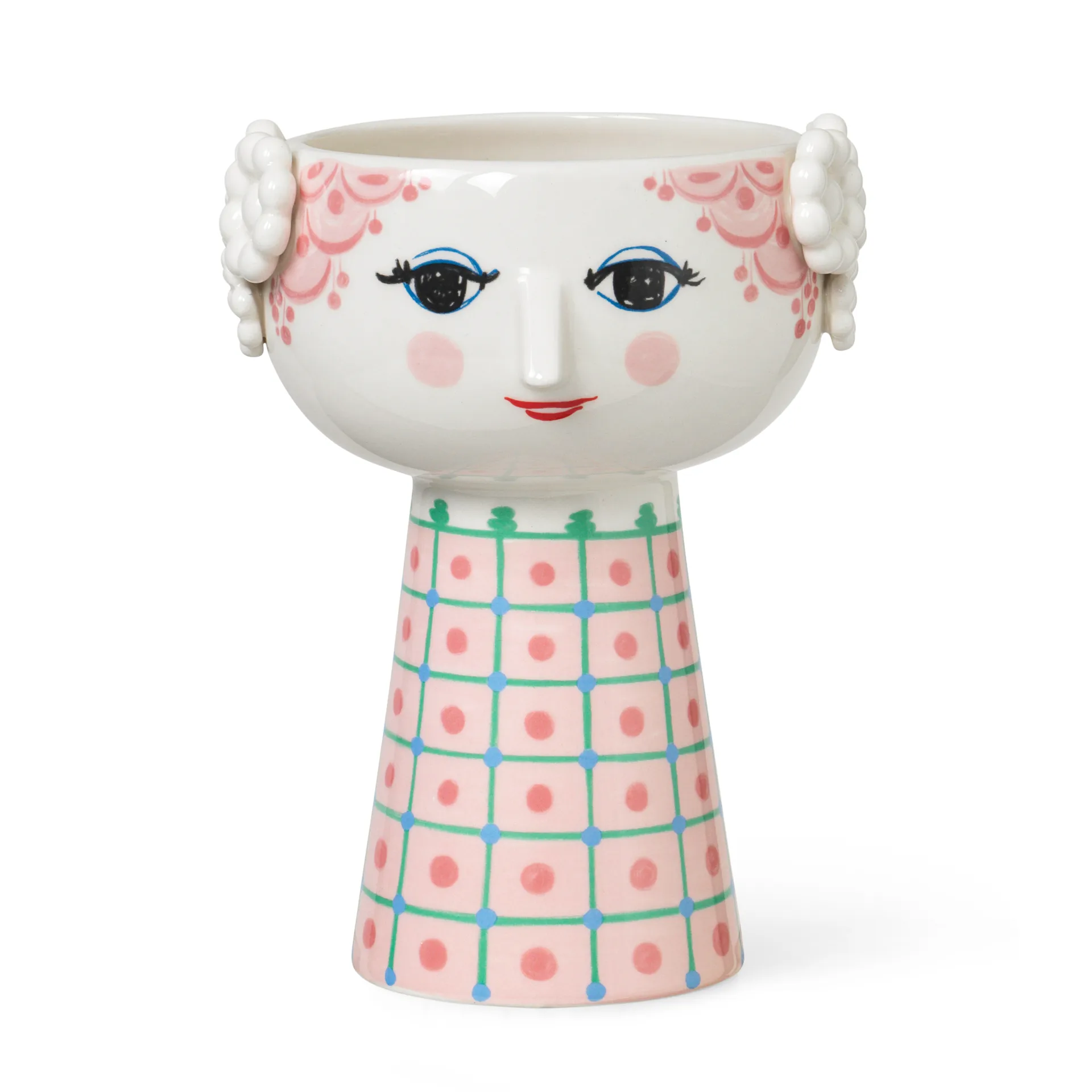 Eva vase 18.5 cm, Pink Bjørn Wiinblad