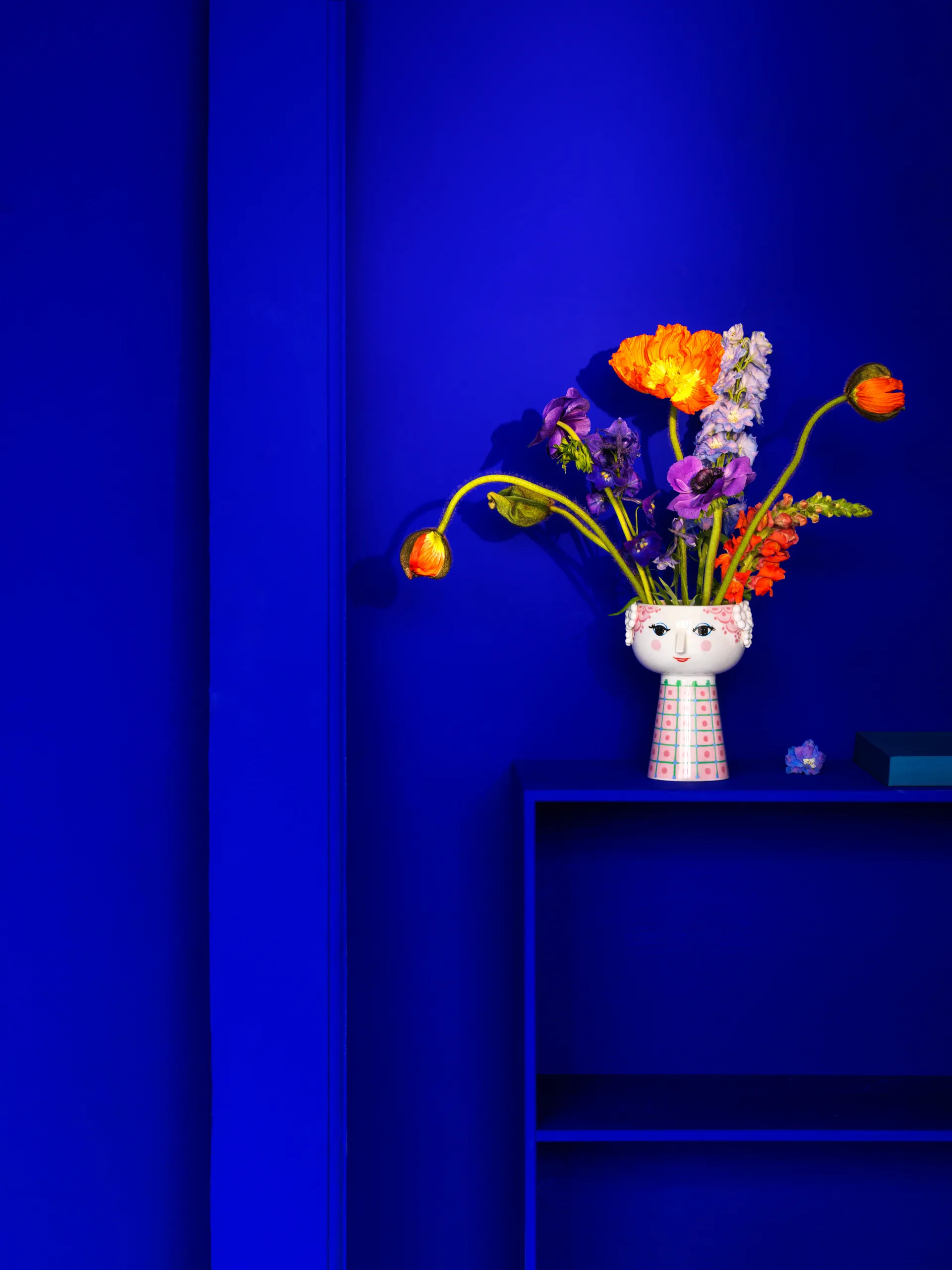 Eva vase 18.5 cm, Pink Bjørn Wiinblad