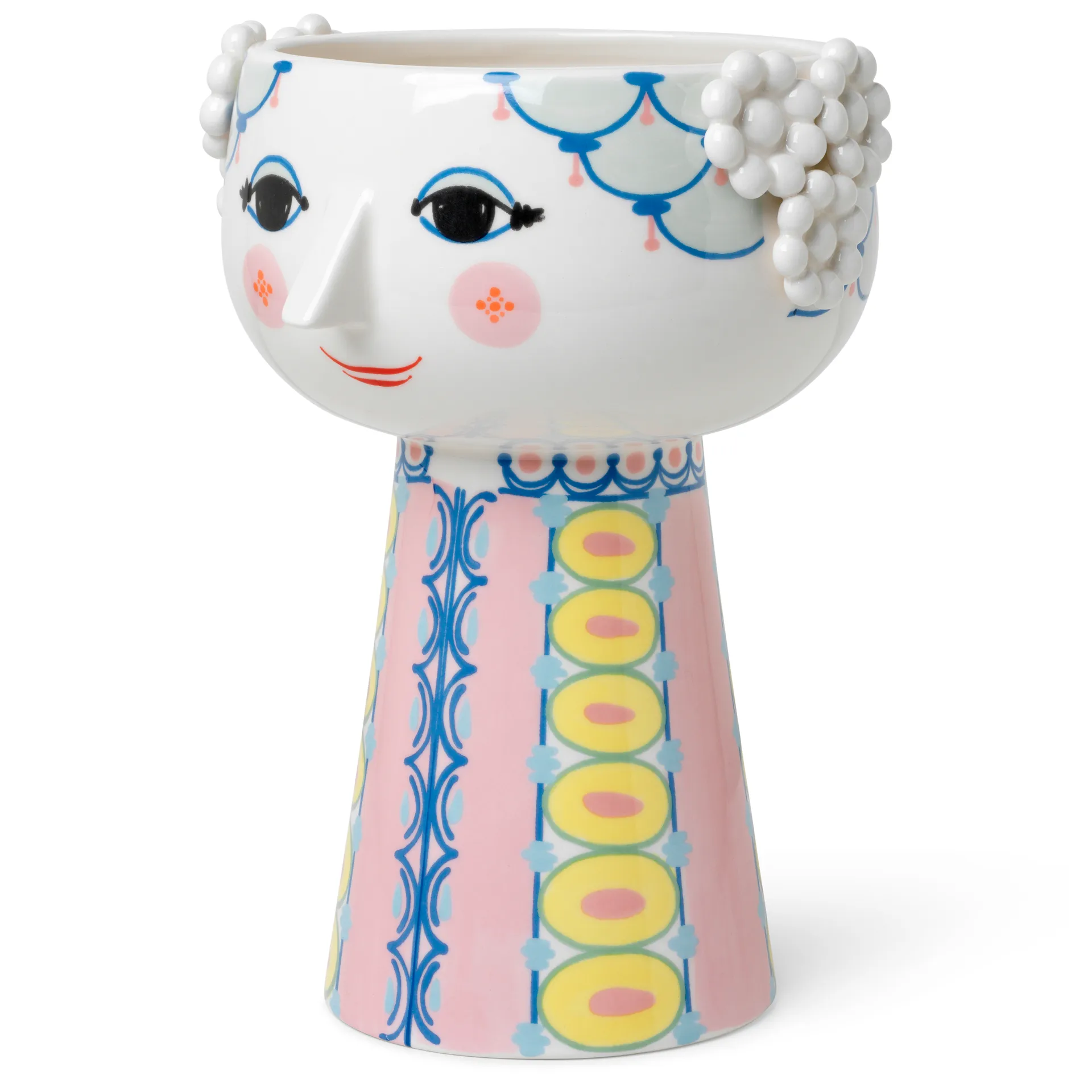 Eva vase 23 cm, Pink Bjørn Wiinblad