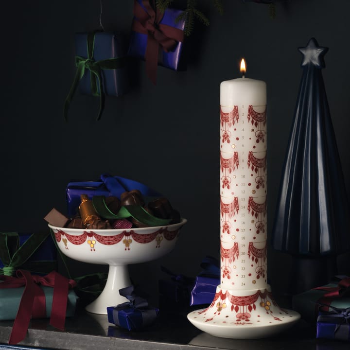 Guirlande advent candle Ø 12.5 cm, Red Bjørn Wiinblad
