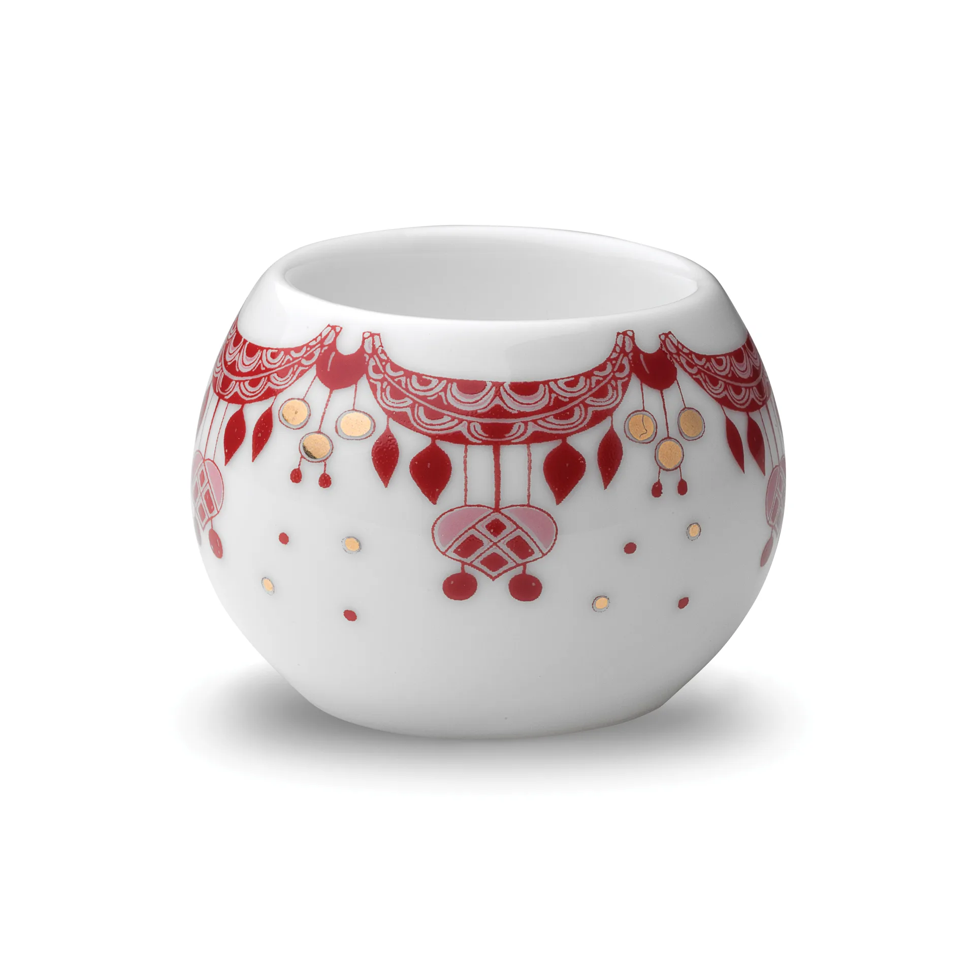 Guirlande lantern 5 cm, Red Bjørn Wiinblad