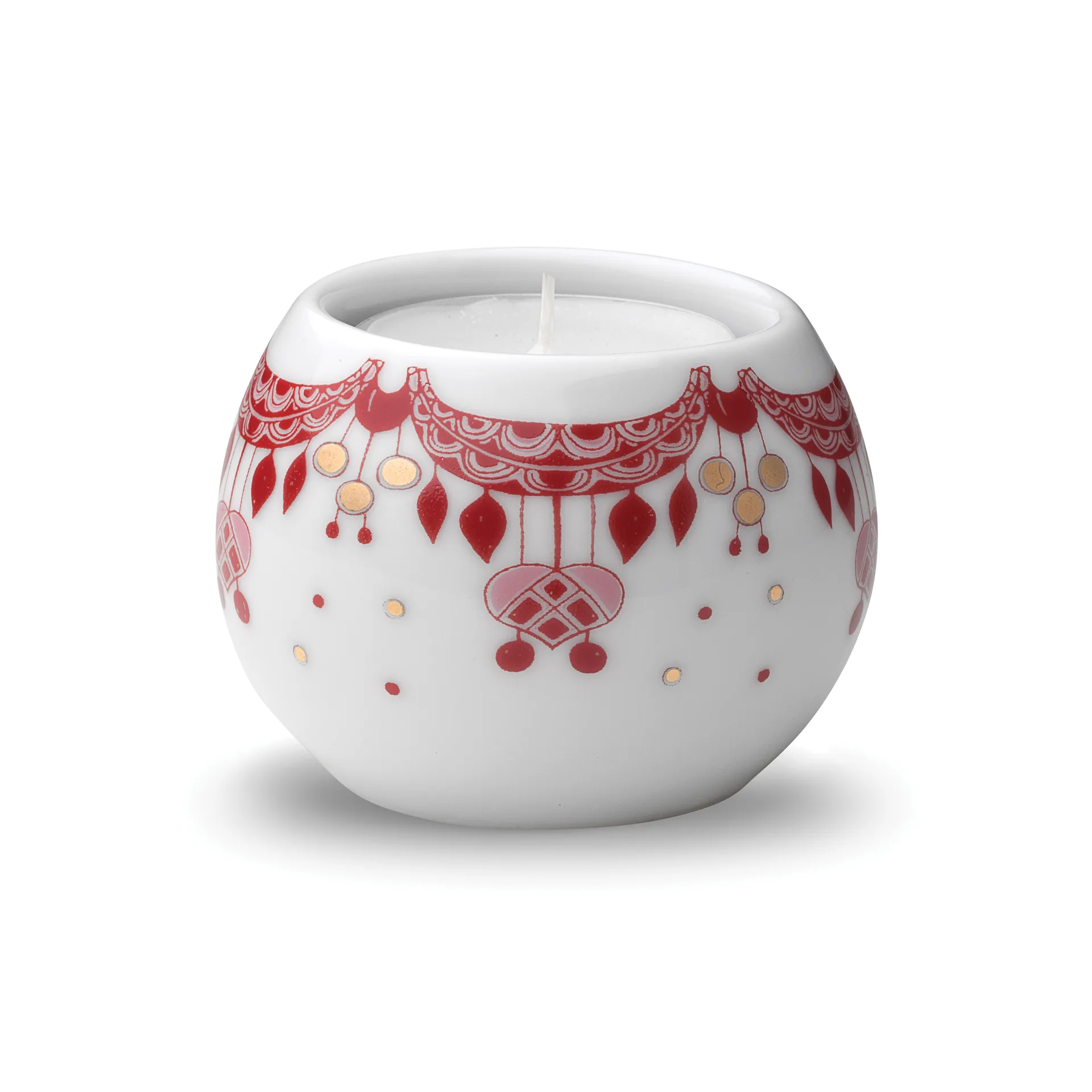Guirlande lantern 5 cm, Red Bjørn Wiinblad