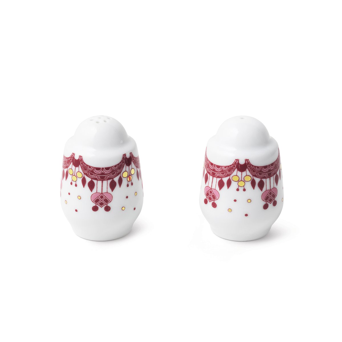 Bjørn Wiinblad Guirlande salt- and pepper set Red