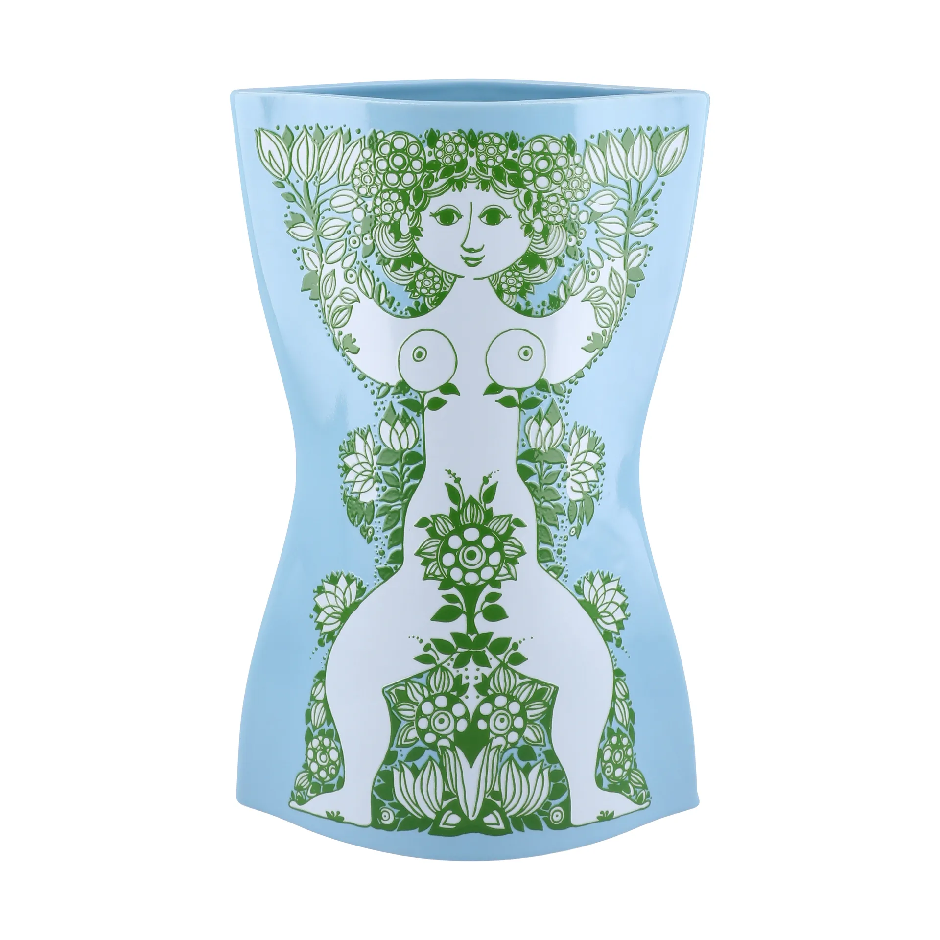 Nina vase, Light blue-green, 28.5 cm Bjørn Wiinblad