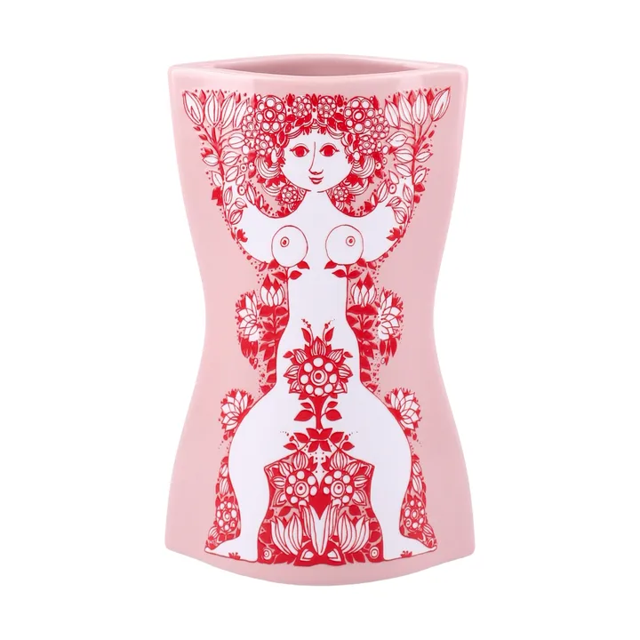Nina vase - Pink-red, 16.5 cm - Bjørn Wiinblad