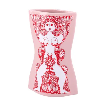 Nina vase - Pink-red, 16.5 cm - Bjørn Wiinblad
