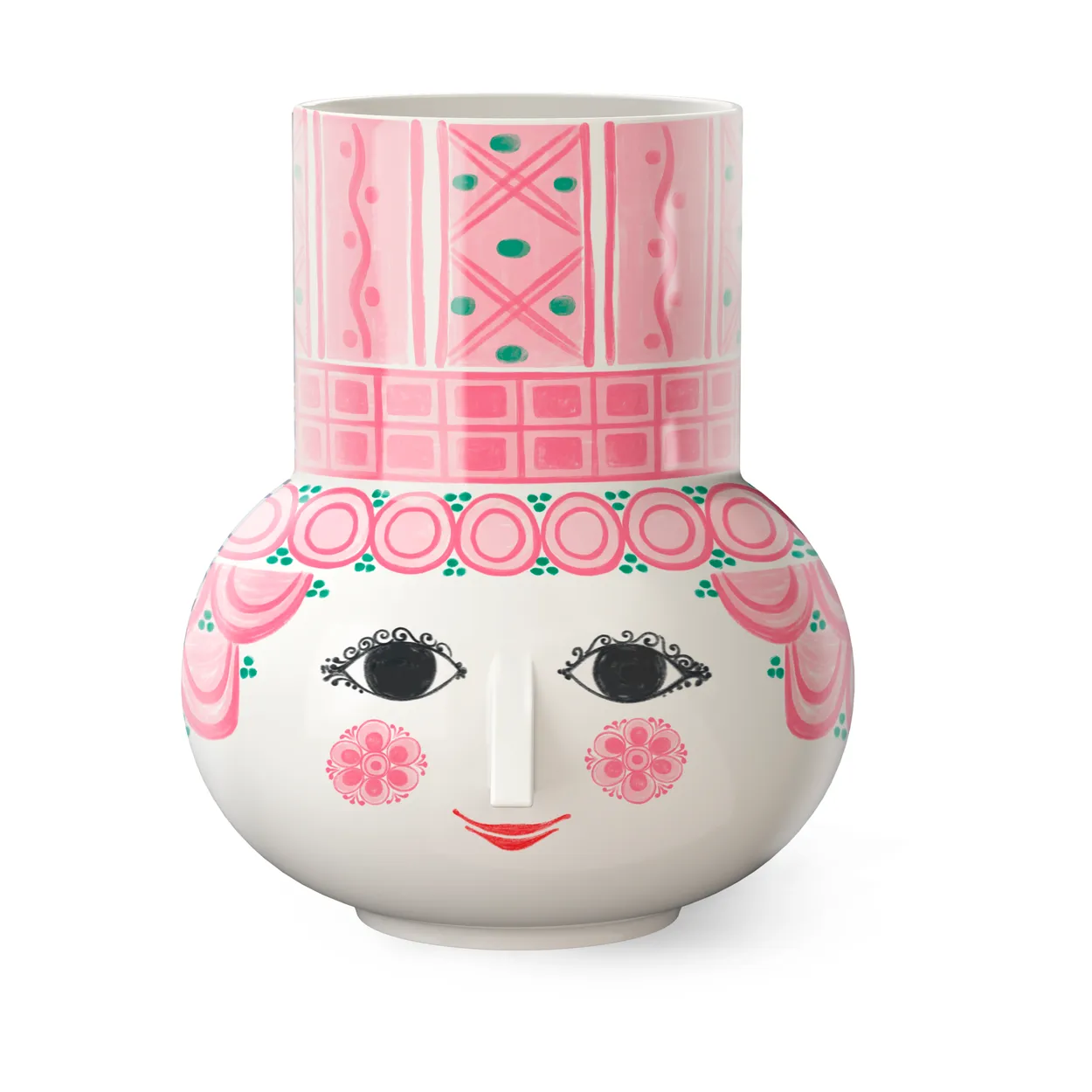 Bjorn Wiinblad Olga vase 15 cm Pink | Scandinavian Design | Vases | Pink