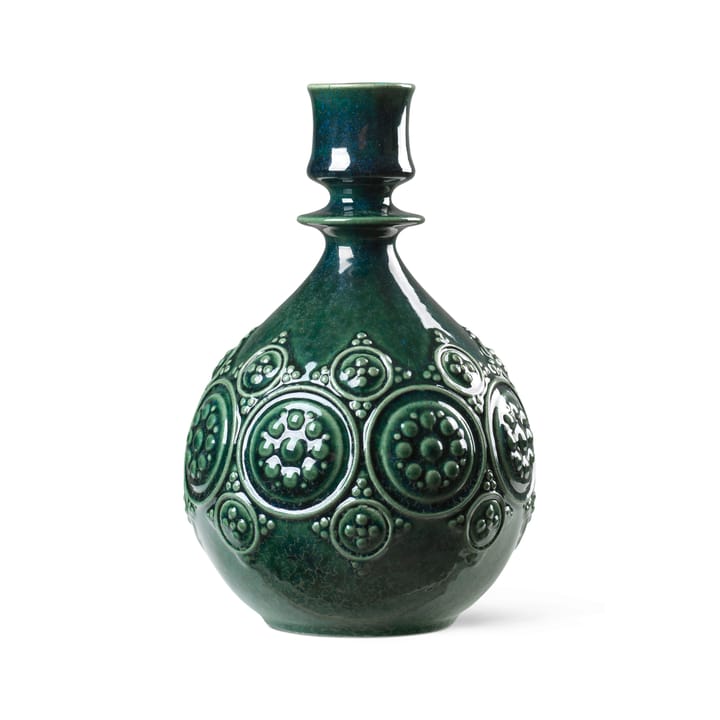 Symphony Magic candlestick 18 cm, darkgreen Bjørn Wiinblad